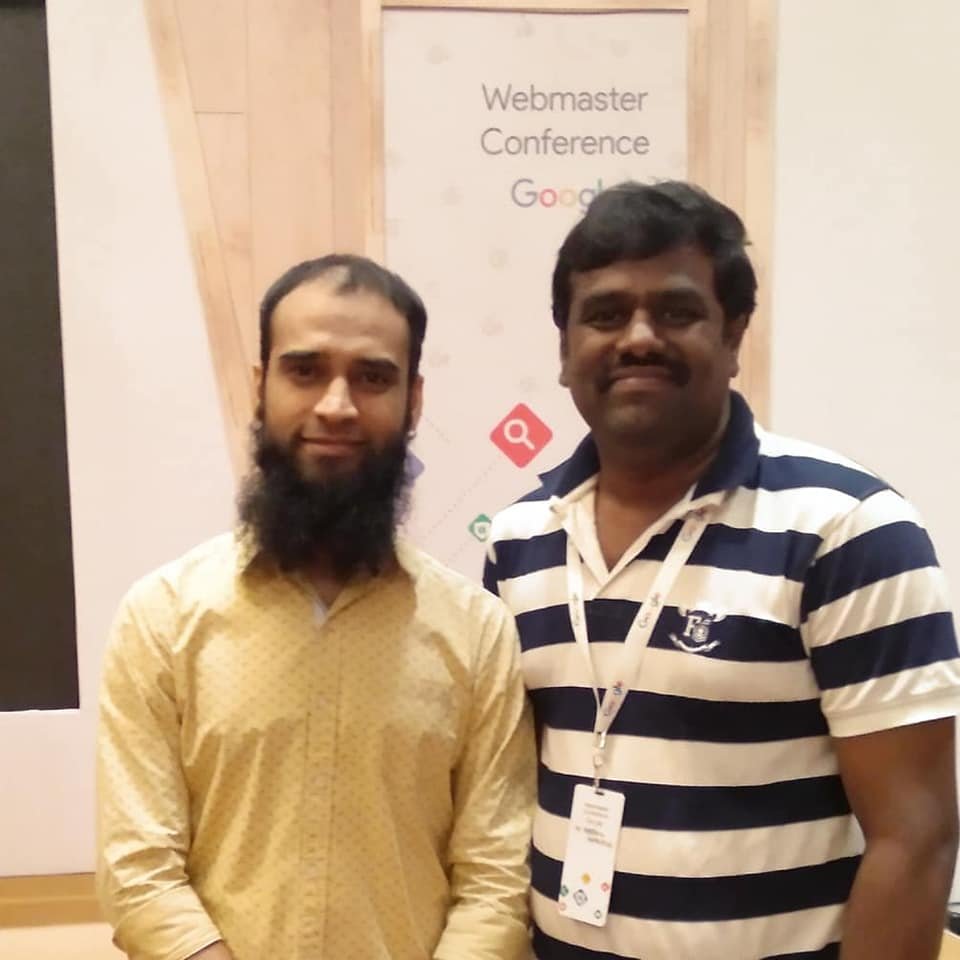 Google SEO Meetup and Conference in Chennai, Tamil Nadu - Abdul Malick