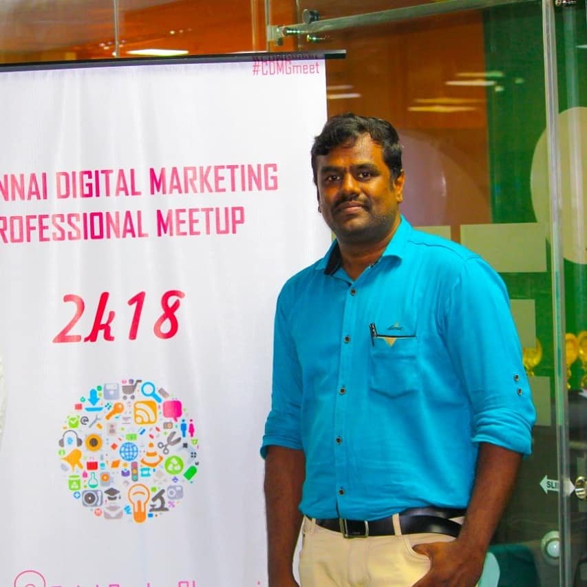 Chennai Digital Marketing Professional Groups Meetup in Chennai, Tamil Nadu - Abdul Malick