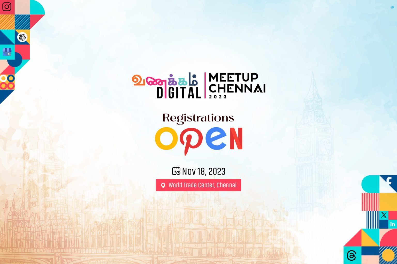 Digital Marketing Meetup in Chennai – Vanakkam Digital 2023 - Abdul Malick